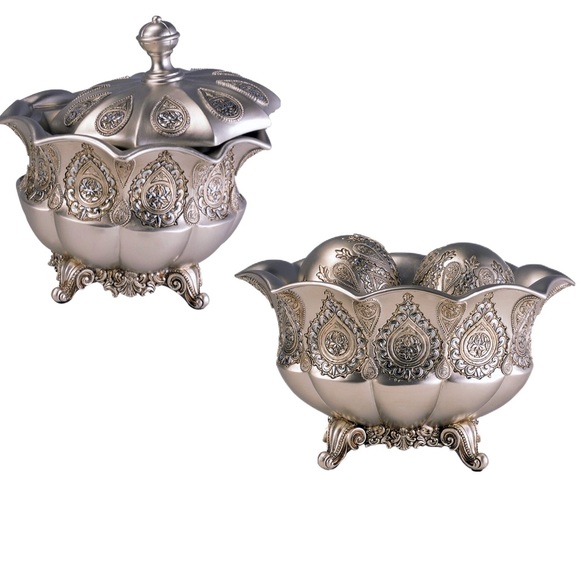 OK Lighting Holiday Decorative Bowl Set - Picture 1 of 1